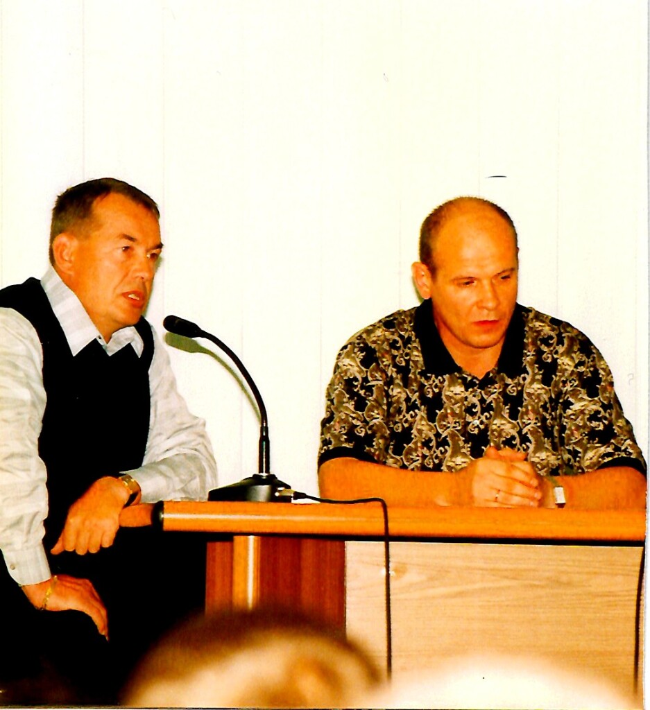 123. Пресс-конференция - Евгений Петрович ВЫБОРОВ и Сергей Николаевич ДОЖДИКОВ.